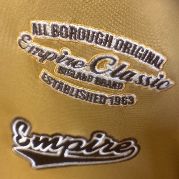XL Empire Classic tan jersey with embroidered lettering. - Picture 4 of 7